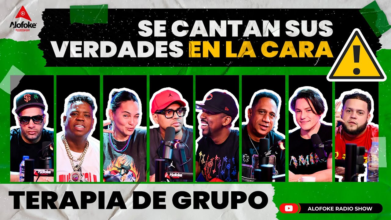 SE CANTAN SUS VERDADES EN LA CARA - TERAPIA DE GRUPO ALOFOKE RADIO SHOW (DJ TOPO & EL DESPELUÑE)