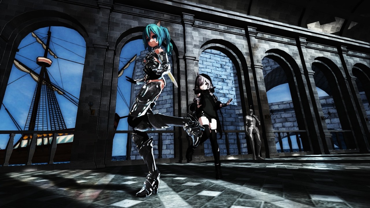 【MMD】ルーマー 2（ミク＆トミミ版）／魔法みたいにさ、リセットされるのが早すぎる