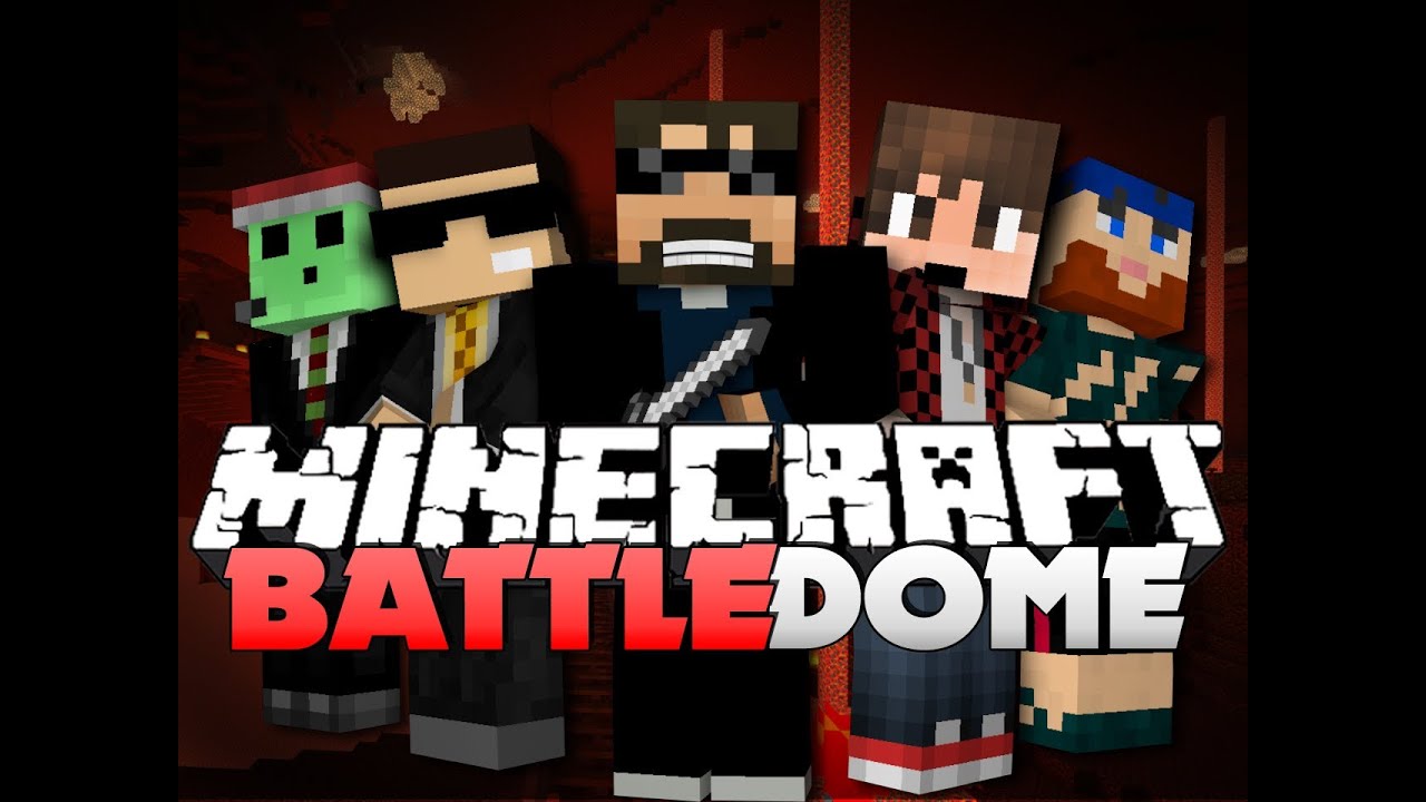 Minecraft EPIC Battle Dome  - BEST KILL EVER (w/ Mitch, Lancey, and Friends)