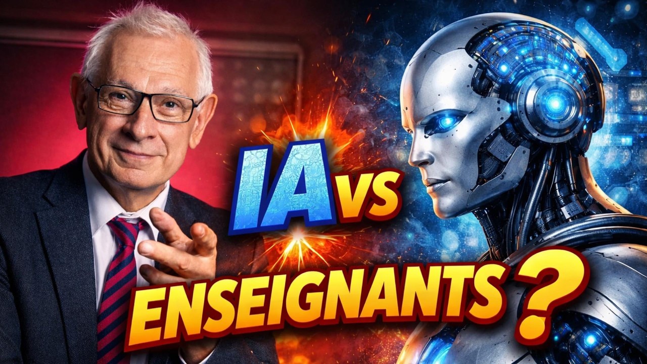L’intelligence artificielle va-t-elle remplacer les enseignants ? Conférence de Philippe Meirieu