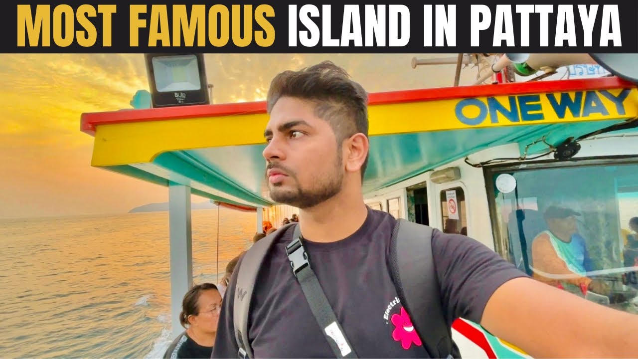 THAILAND : Pattaya - KOH LARN ISLAND 2024 - Real Adventure Coral Island in Pattaya😍