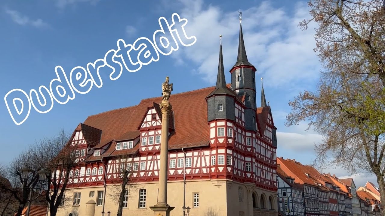 Take a walk in Duderstadt, Germany, April 2022