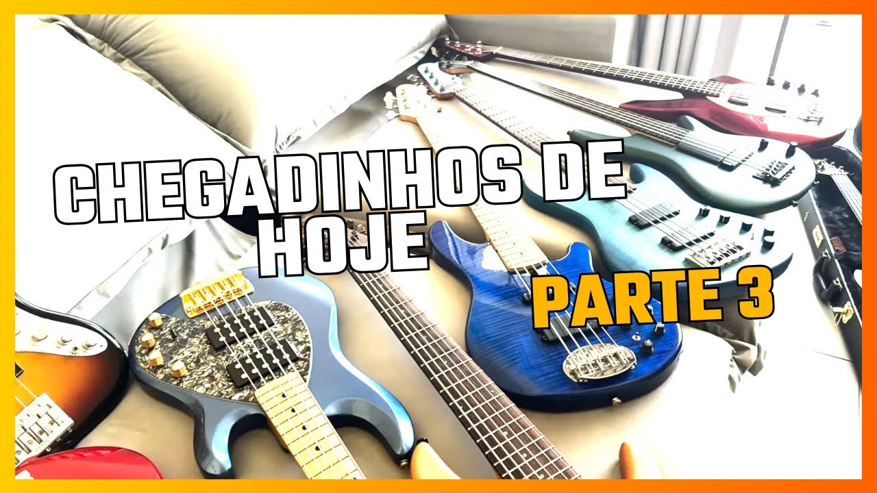 Terceiro vídeo mostrando instrumentos que estão chegando e saindo de nosso estoque 