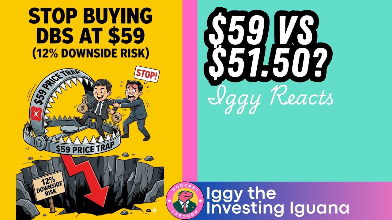 Stop Buying DBS at $59 (12% Downside Risk) |🦖EP1384 