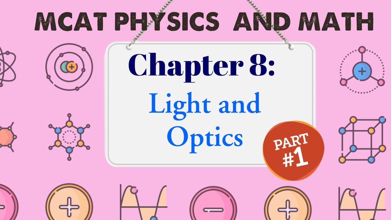 MCAT Physics and Math: Chapter 8 - Light and Optics (1/2)