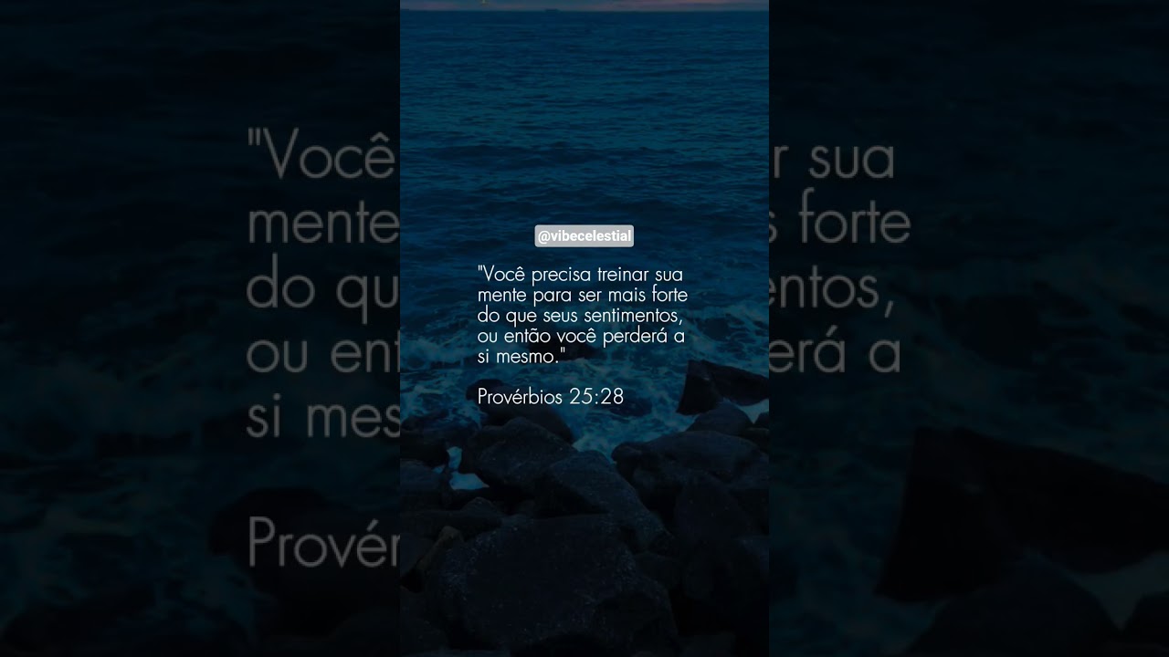 Domínio próprio é tudo 