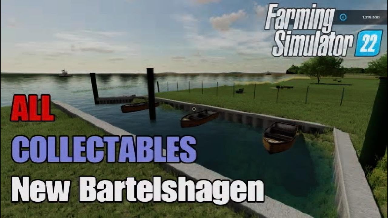 FS22 New Bartelshagen | Complete guide | Earn some extra cash !! All Collectables