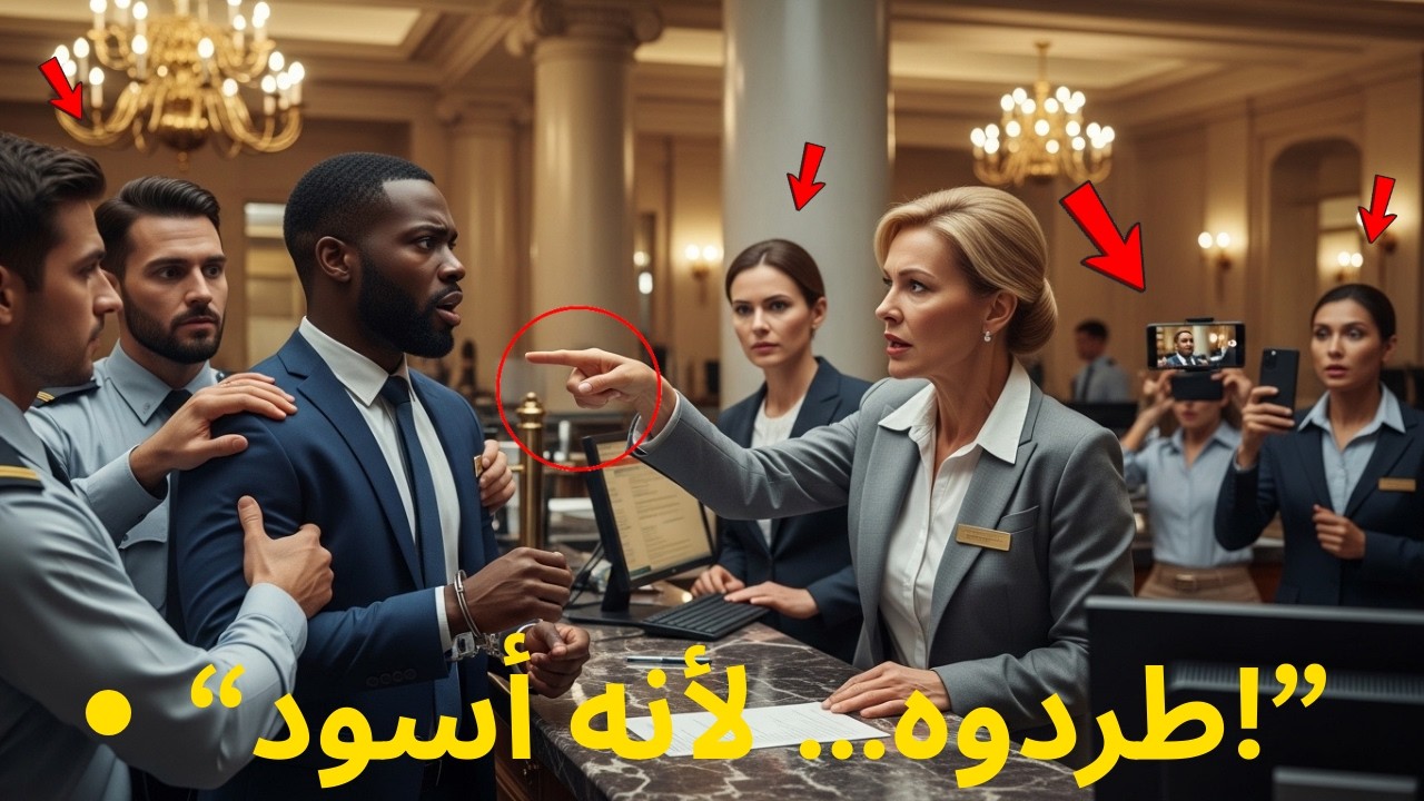 رفضوا خدمة هذا الرجل الأسود في البنك… لم يعلموا أنه المالك الذي سيقلب كل شيء! 😱💼
