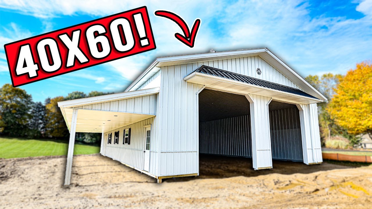 IT LOOKS AMAZING! Our Dream Morton Building is COMPLETE!