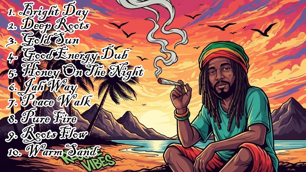 🌙 Night Breeze Over the Islands | Soft Reggae Music