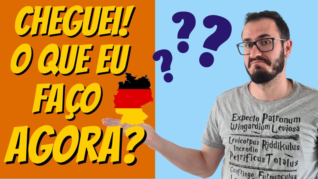 5 PRIMEIROS PASSOS AO CHEGAR NA ALEMANHA - *Entenda os passos fundamentais*