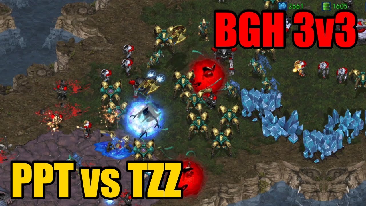 StarCraft BGH 3v3 | Big Game Hunters | Brood War | TeamPlay