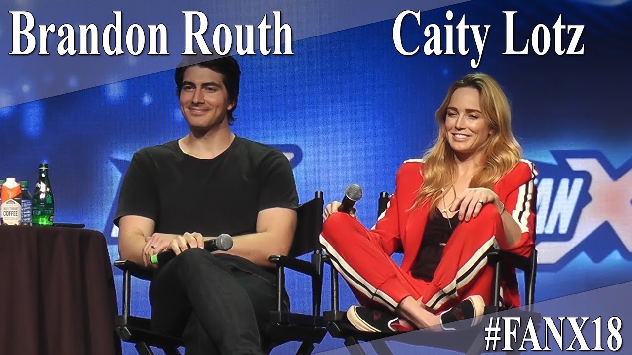 Brandon Routh and Caity Lotz - Legends of Tomorrow Panel/Q&A - FanX 2018