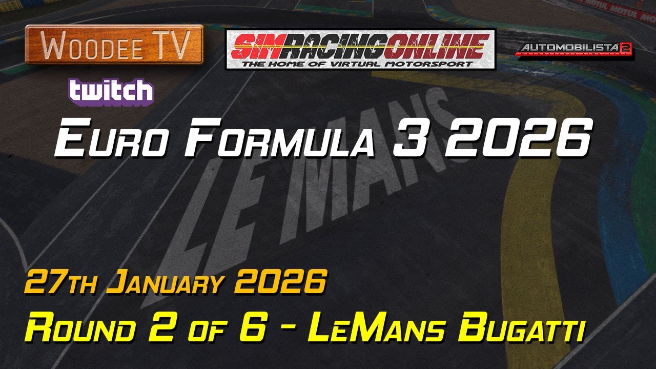 SRO Euro Formula 3 2026 - Round 2 - LeMans Bugatti