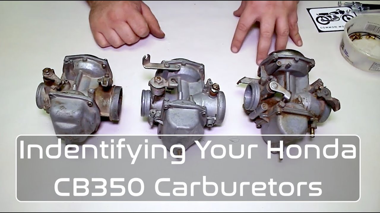 Honda CB350 Carburetor IDENTIFICATION Guide