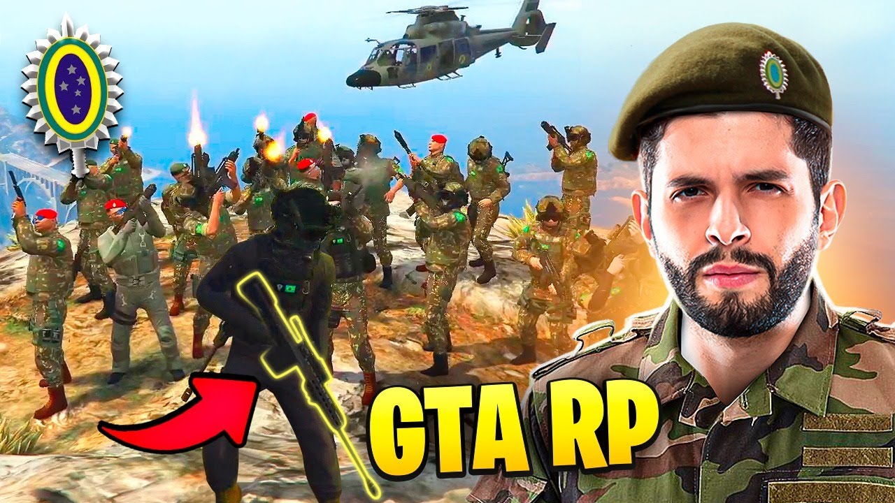 MITEI DE SNIPER MILITAR NA GUERRA DO PARAGUAI!! GTA RP