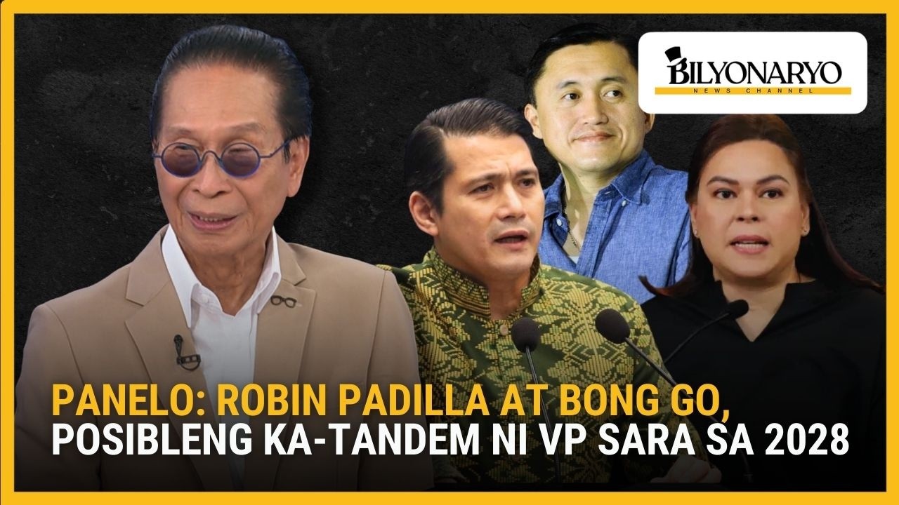 Panelo: Robin Padilla at Bong Go ang posibleng ka-tandem ni VP Sara sa 2028 | Agenda
