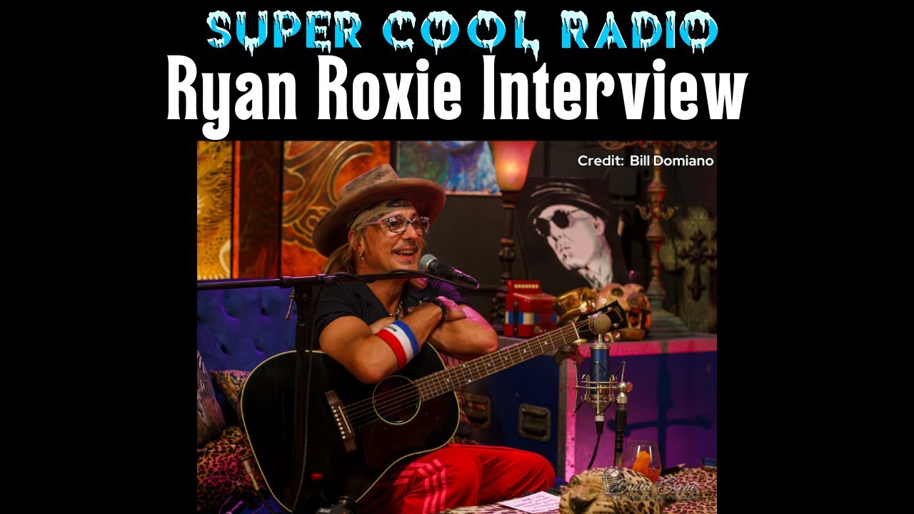 Ryan Roxie (Alice Cooper Guitarist) Super Cool Radio Interview