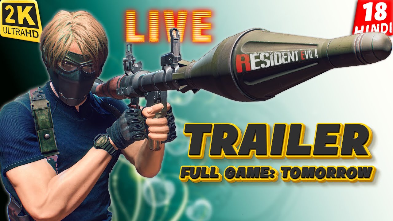 30 Minutes RESIDENT EVIL 4 Full Game Trailer | Live Stream Tomorrow