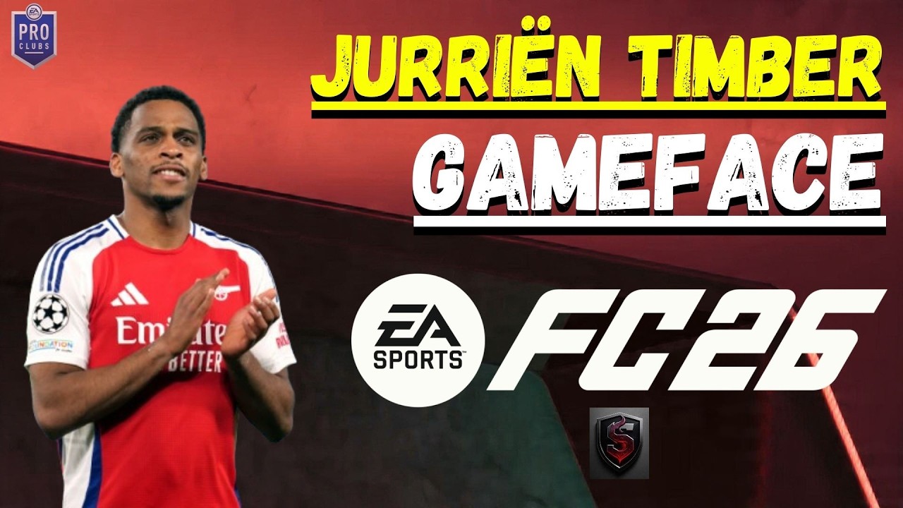 EA FC 26 – Jurriën Timber Face Creation | Pro Clubs & Career Mode #09