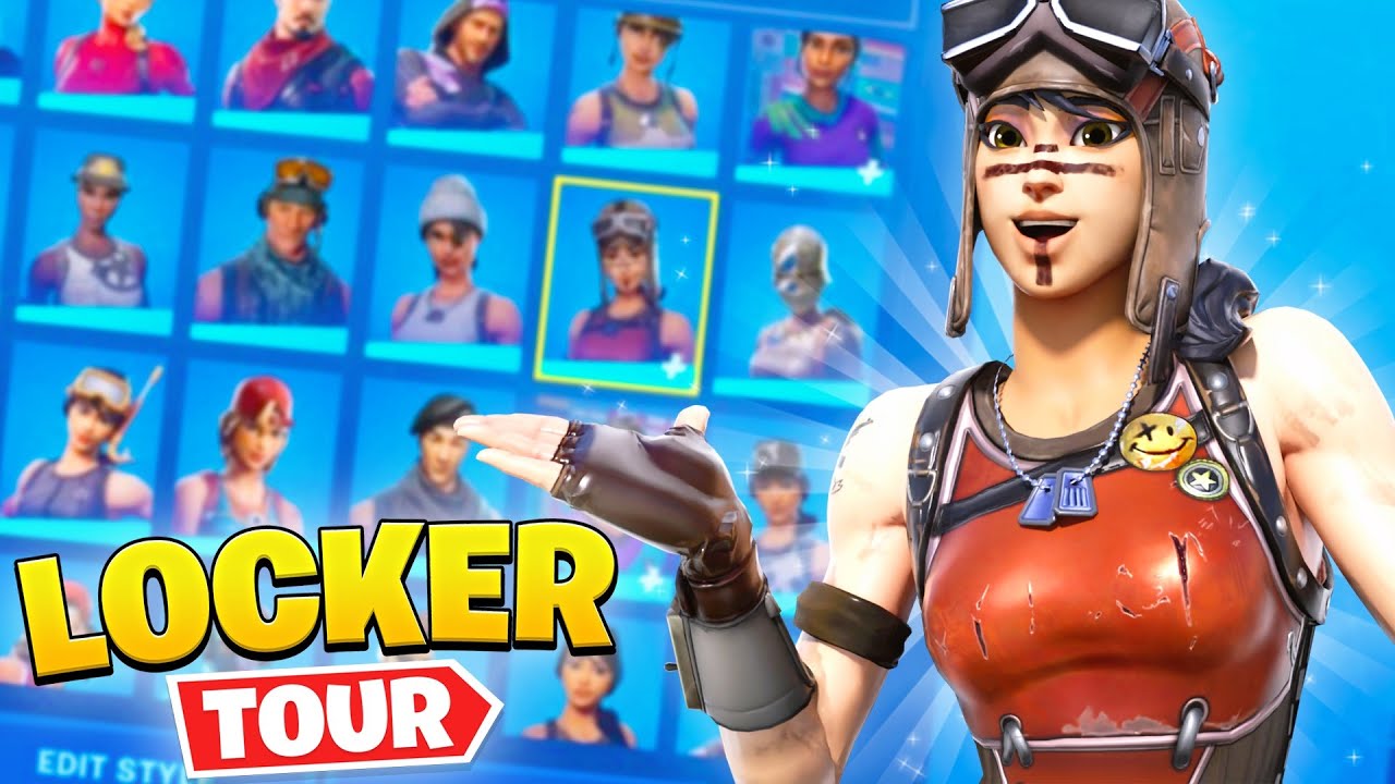 RAREST Fortnite Locker SHOWCASE! ($10,000+)