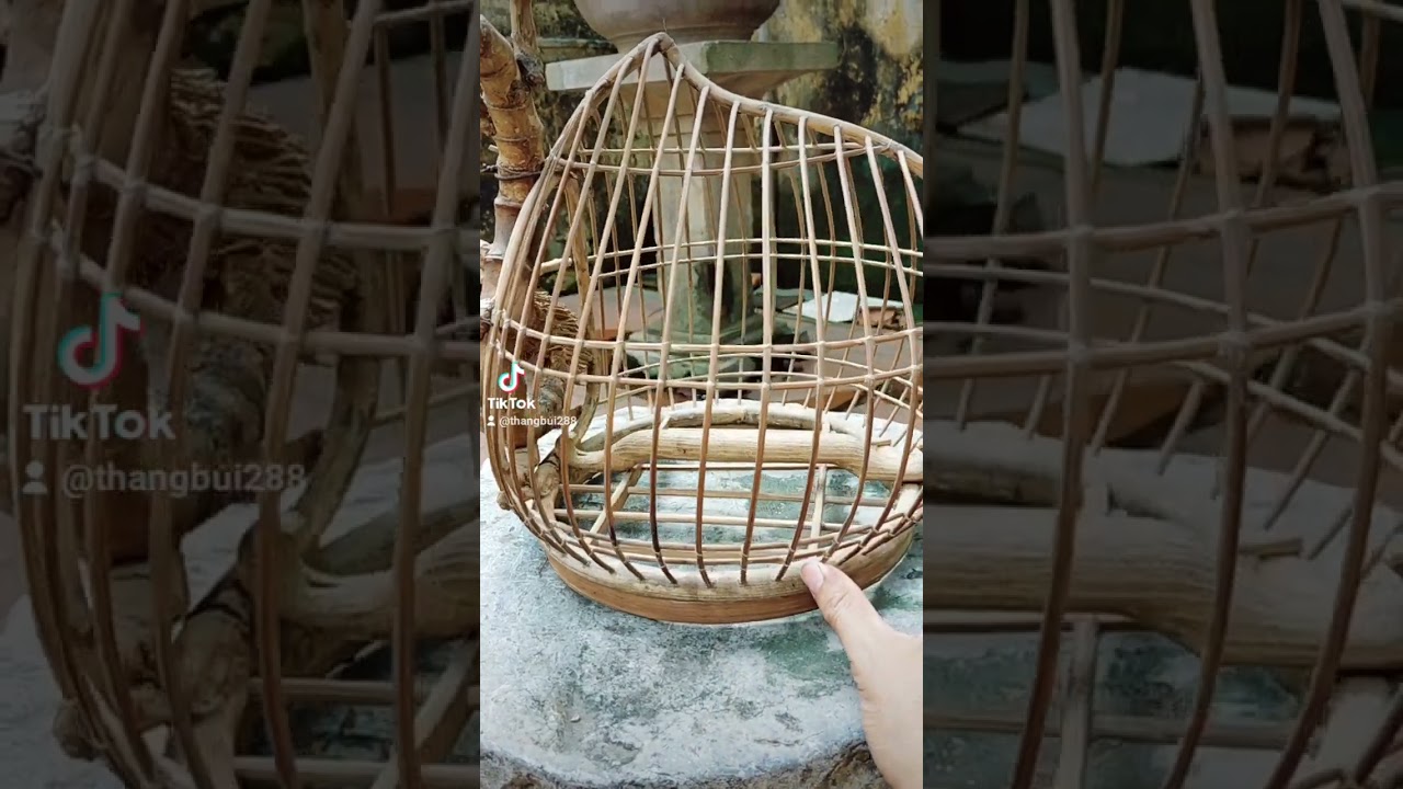 Lồng chim cu gáy quả đào cửa rồng # lồng chim cu gáy # lồng nuôi chim cu gáy