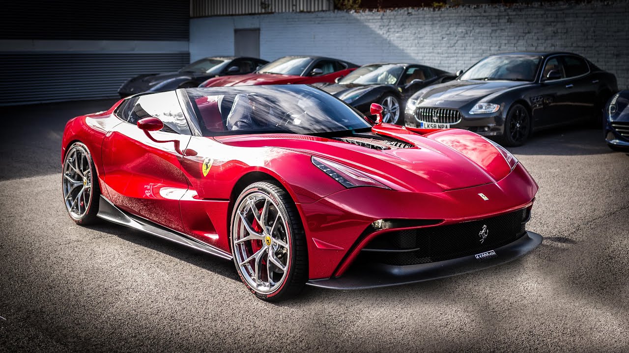 ONE-OFF Ferrari F12 TRS INSANE COLD START + Driving in London!!