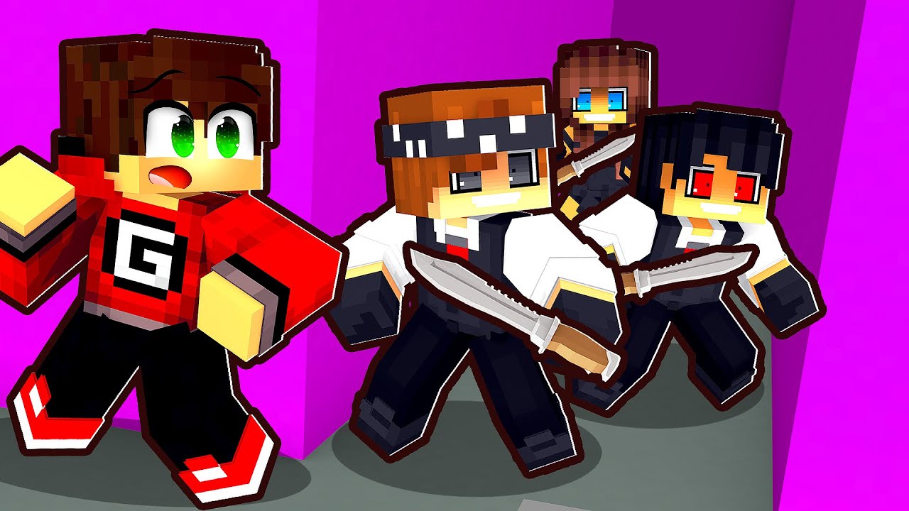 ESCONDE ESCONDE DOS YANDERES no Minecraft