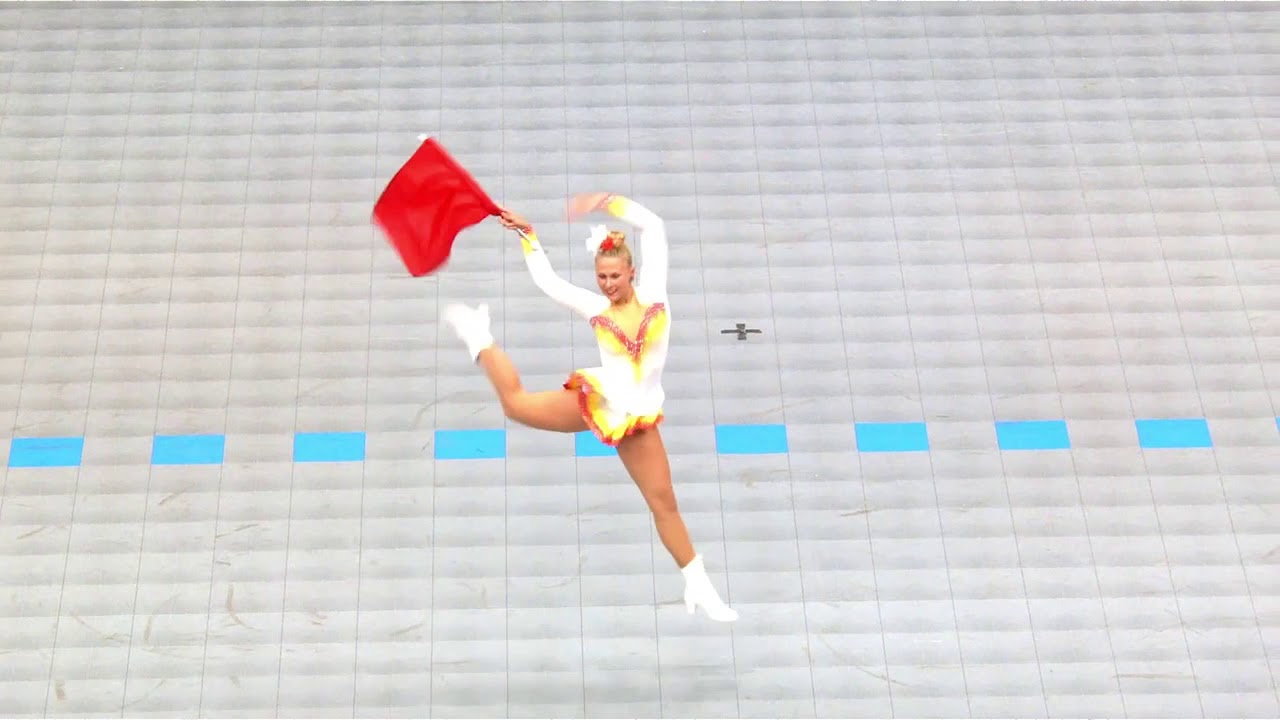 Hraběnky Kamenice Flag Senior Solo | MS Praha 2019