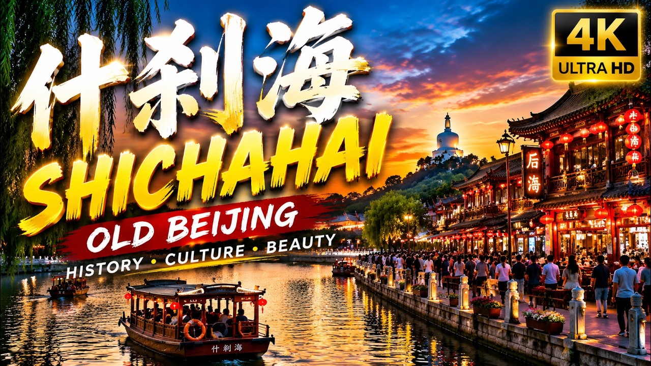 Shichahai Old Beijing | Lakes, Hutongs & Siheyuan，Street Food & Nightlife in Beijing