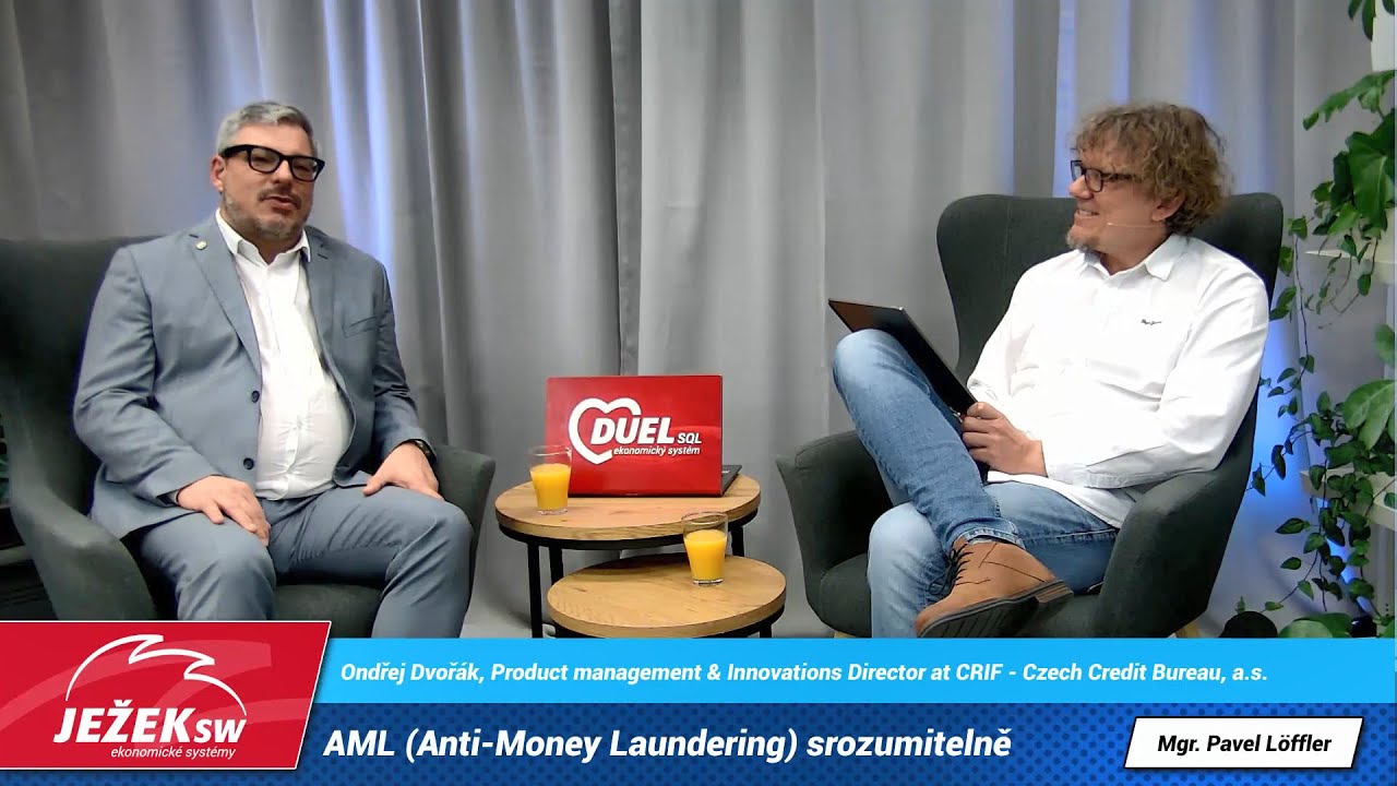 AML (Anti-Money Laundering) srozumitelně - Ondřej Dvořák pro Ježek software