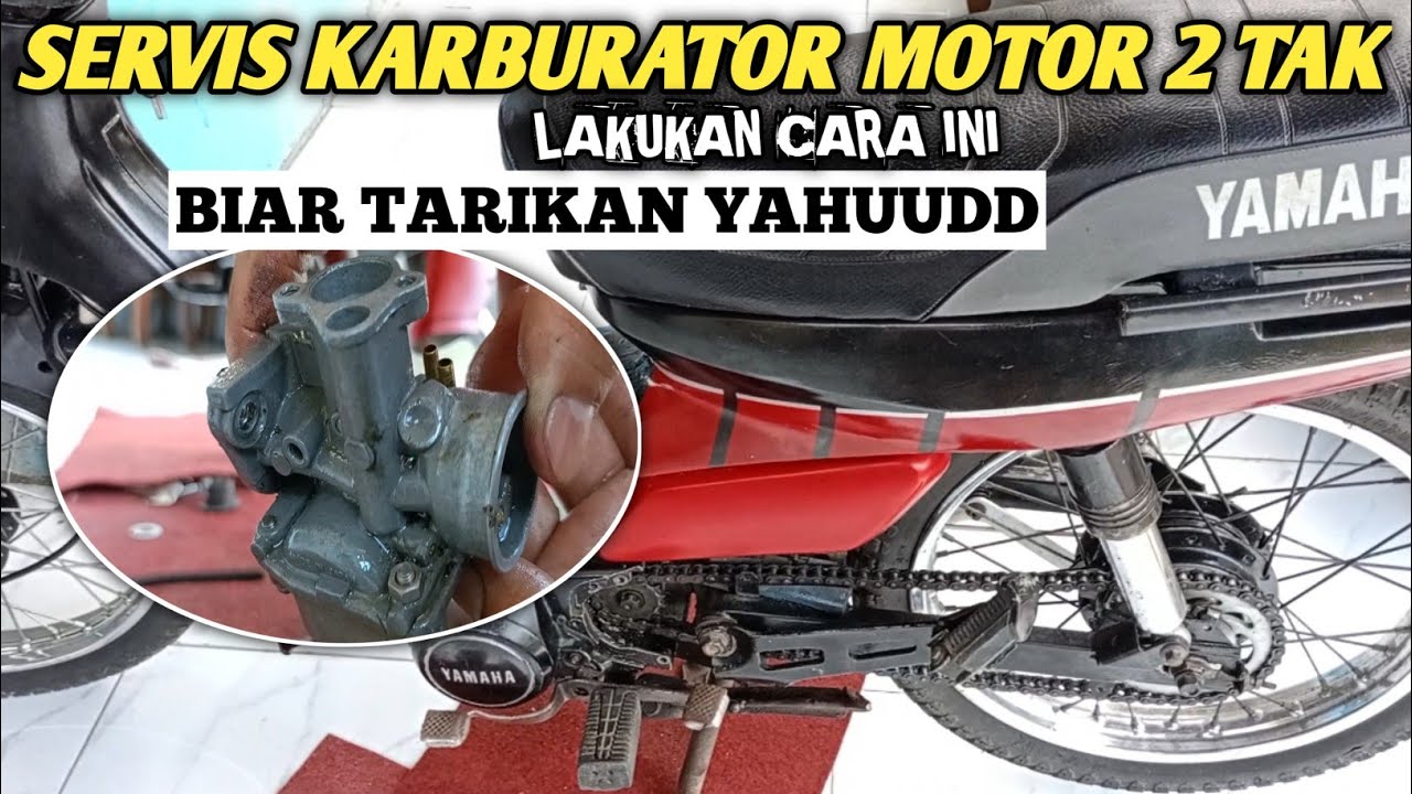 SERVIS MOTOR 2 TAK, ALFA, F1ZR, SIGMA, F1Z DLL BIAR TARIKAN JOSS || YAMAHA ALFA 2R #motortua #2tak