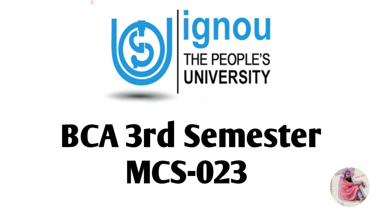 MCS-023 Solved Assignment || IGNOU Solved Assignments || Introduction to DBMS #dbms #mcs_023 #ignou