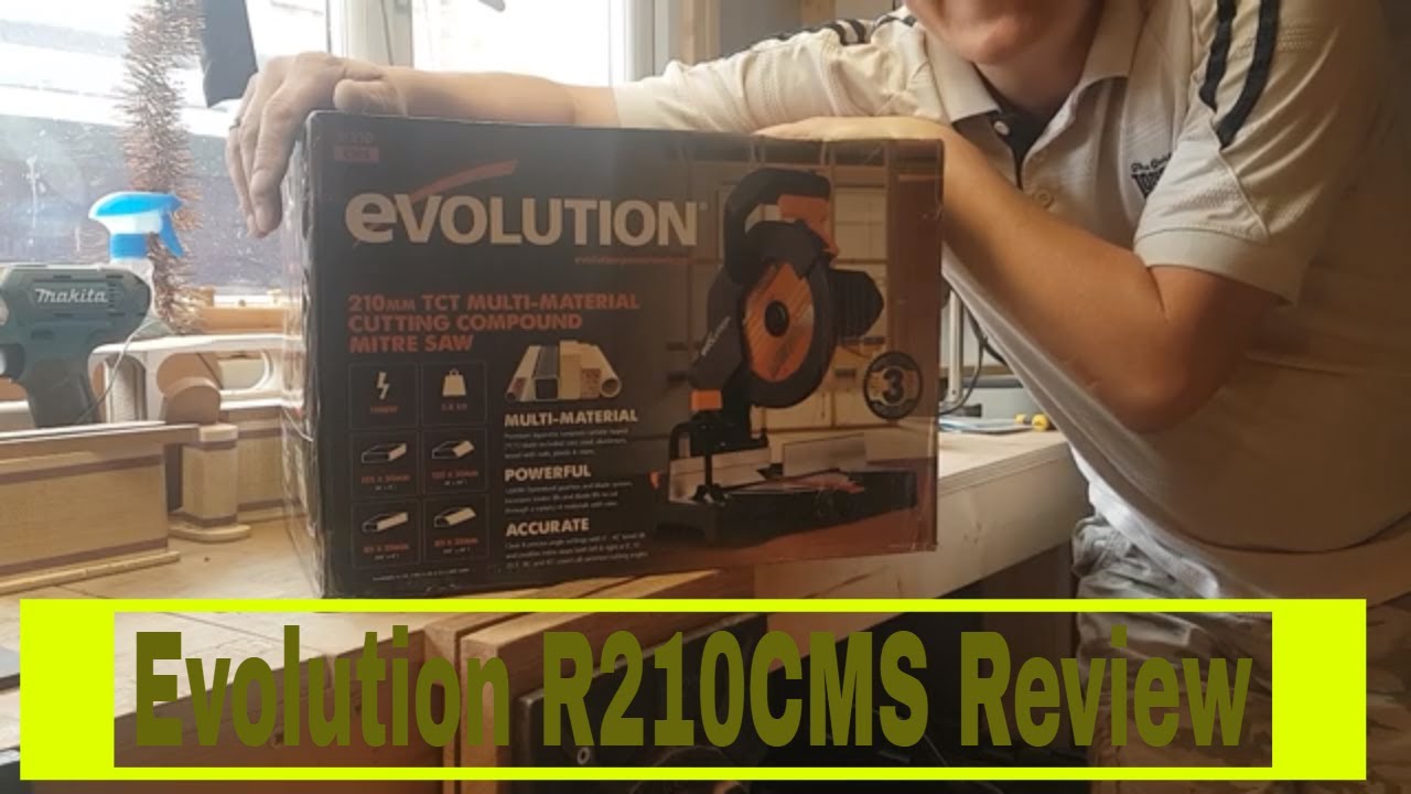 Evolution R210cms. Unboxing and first cuts Part 1