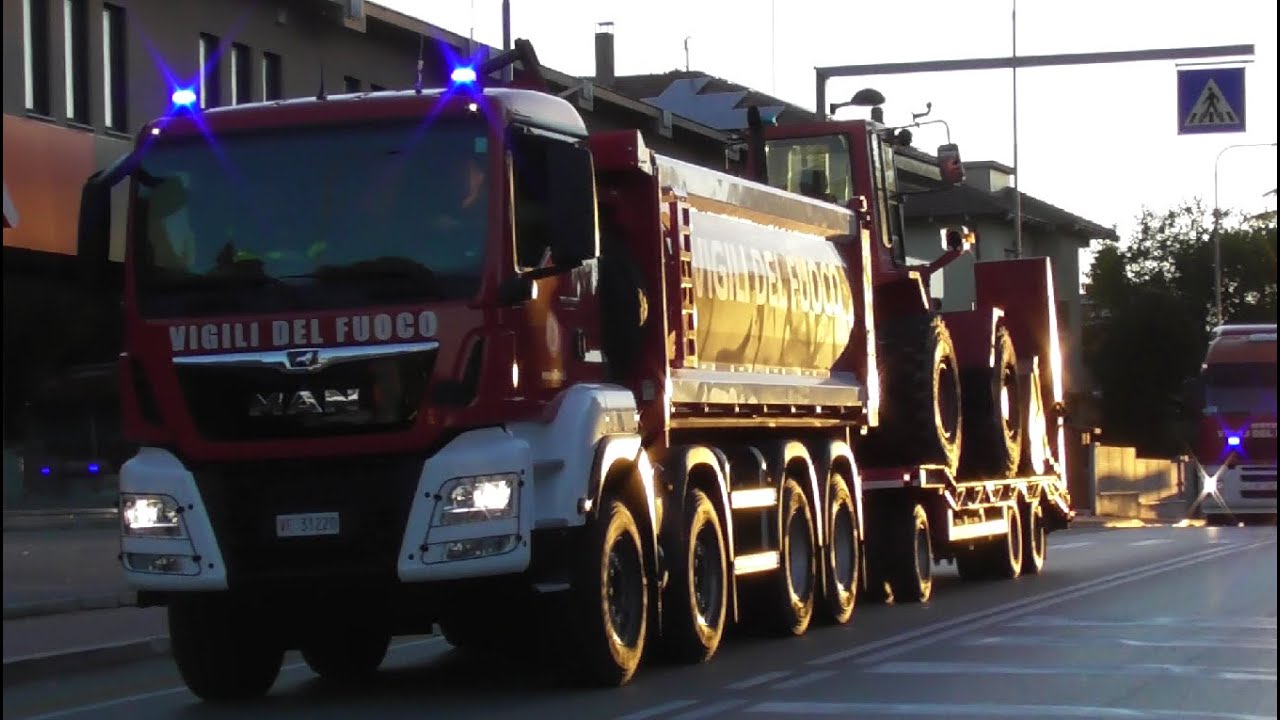 (Emergenza Alluvione Marche) Colonna Mobile GOS Vigili del Fuoco Lombardia & Veneto in Emergenza