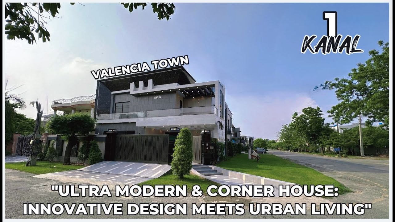 1 Kanal House in Valencia Town | Modern & Innovative Design | Corner House | Valencia Town Lahore