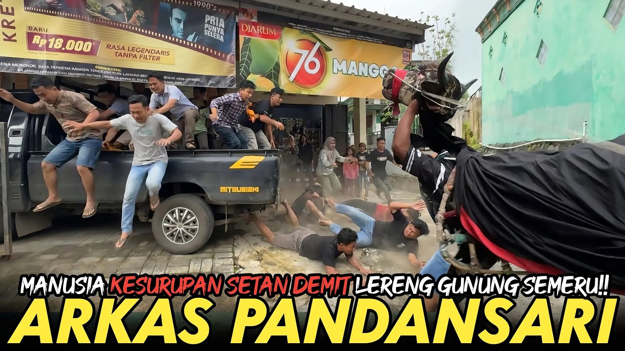NGAMUK KESURUPAN DEMIT BANTENGAN LERENG GUNUNG!! BANTENGAN ARKAS PANDANSARI