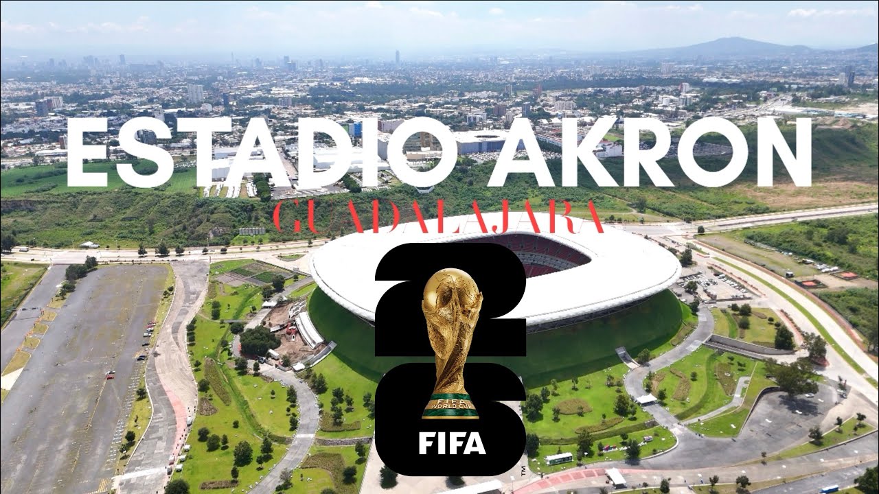 Estadio Akron Guadalajara: FIFA World Cup 2026 Drone 4K