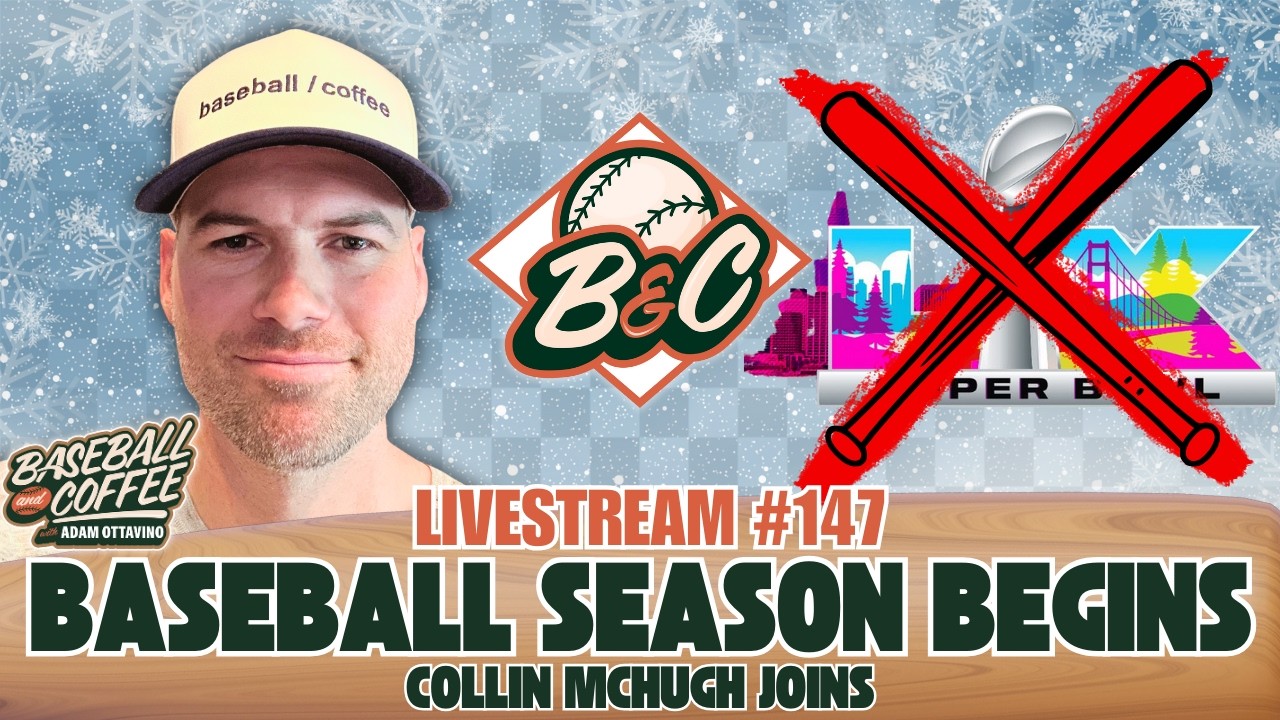 Baseball & Coffee // Baseball Season Begins // Livestream #147