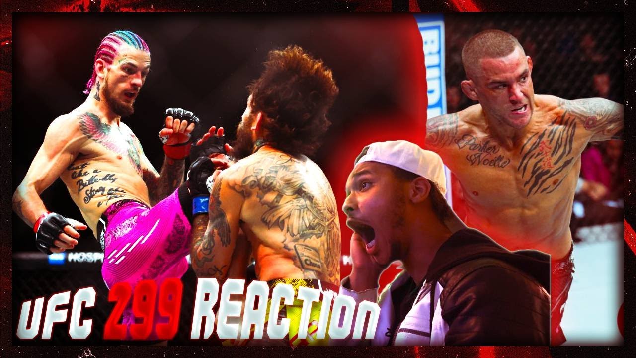 HILARIOUS Reaction To CRAZY UFC 299... But the Reactions Get Better EVERY SINGLE FIGHT!!!