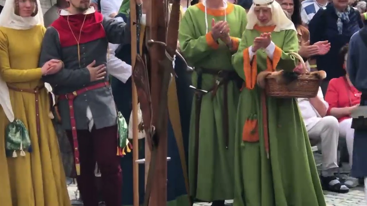 Zunftmarkt Bad Wimpfen Samstag Eröffnung und Einblicke in Handwerkskünste