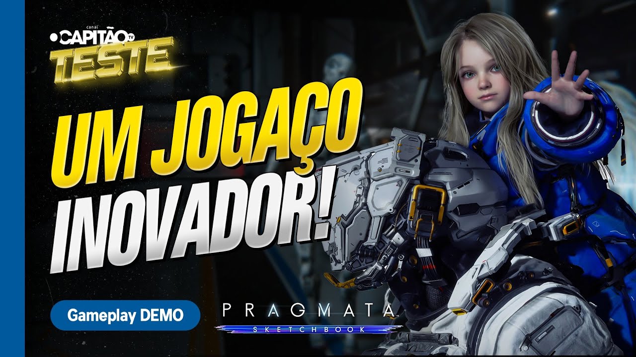 UM JOGAÇO com uma MECÂNICA INOVADORA! | Pragmata Sketchbook | Teste #68