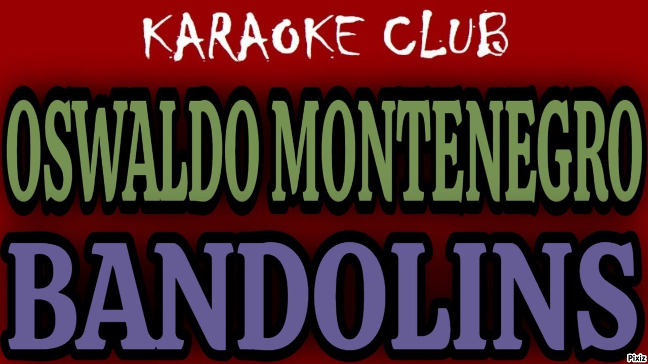OSWALDO MONTENEGRO - BANDOLINS ( KARAOK&Ecirc; )
