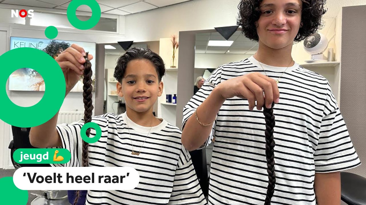 Myson en Sonny gaan voor het eerst naar de kapper