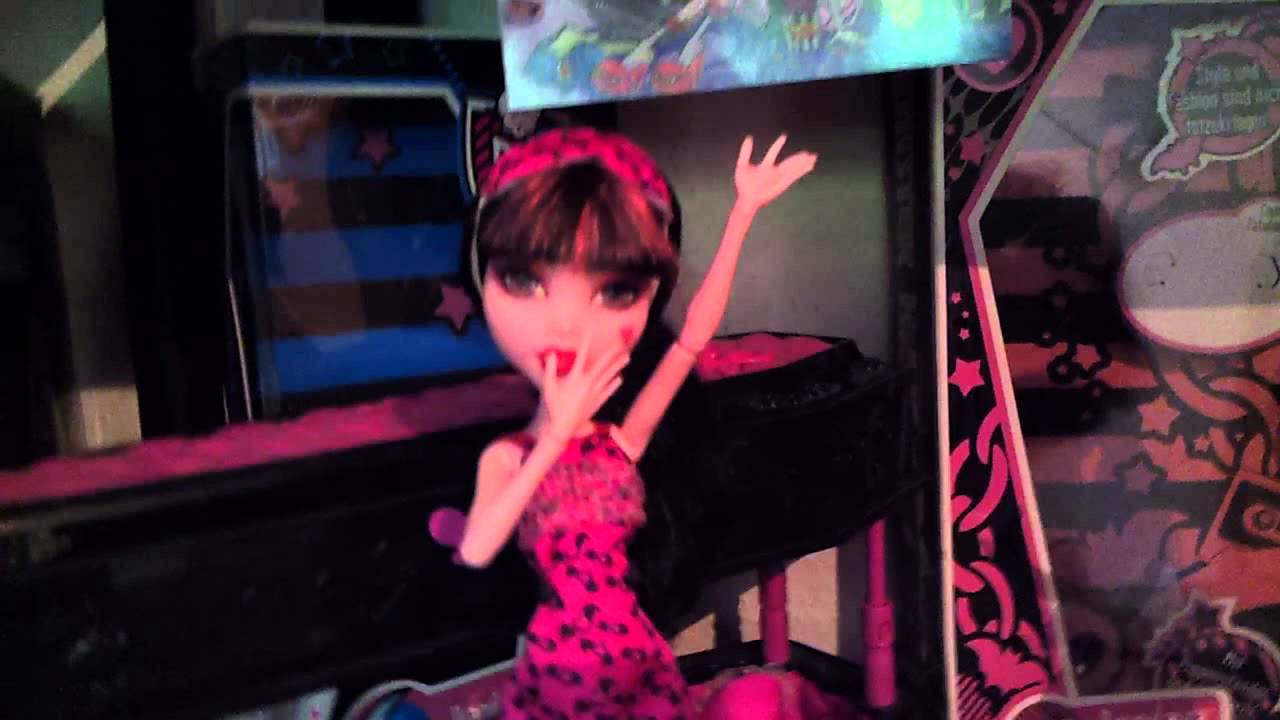 monster high puppen collection video