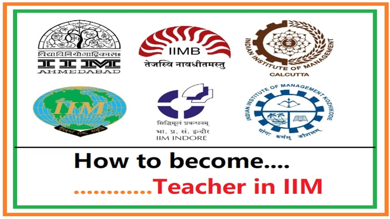 How to become teacher in IIM | FPM in IIM's through CAT, GATE, GRE, GMAT