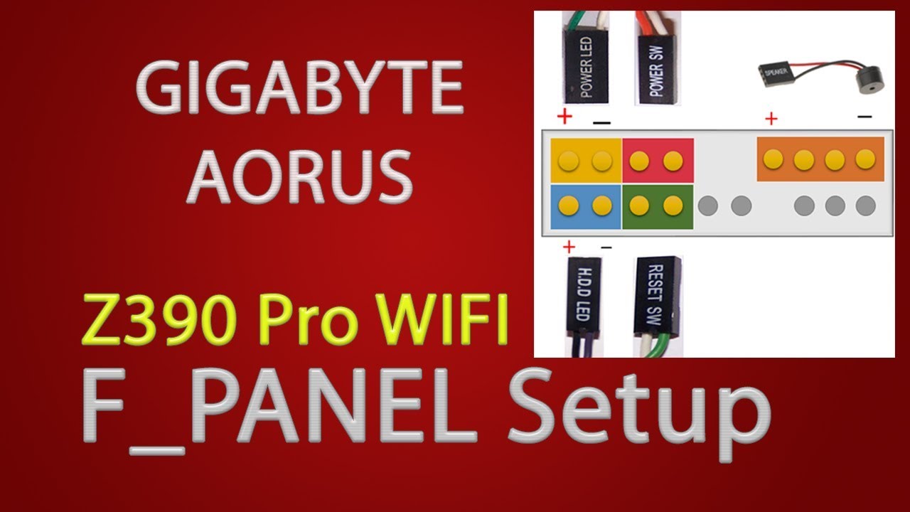 Gigabyte Aorus Z390 Pro Wifi Front Panel Installation