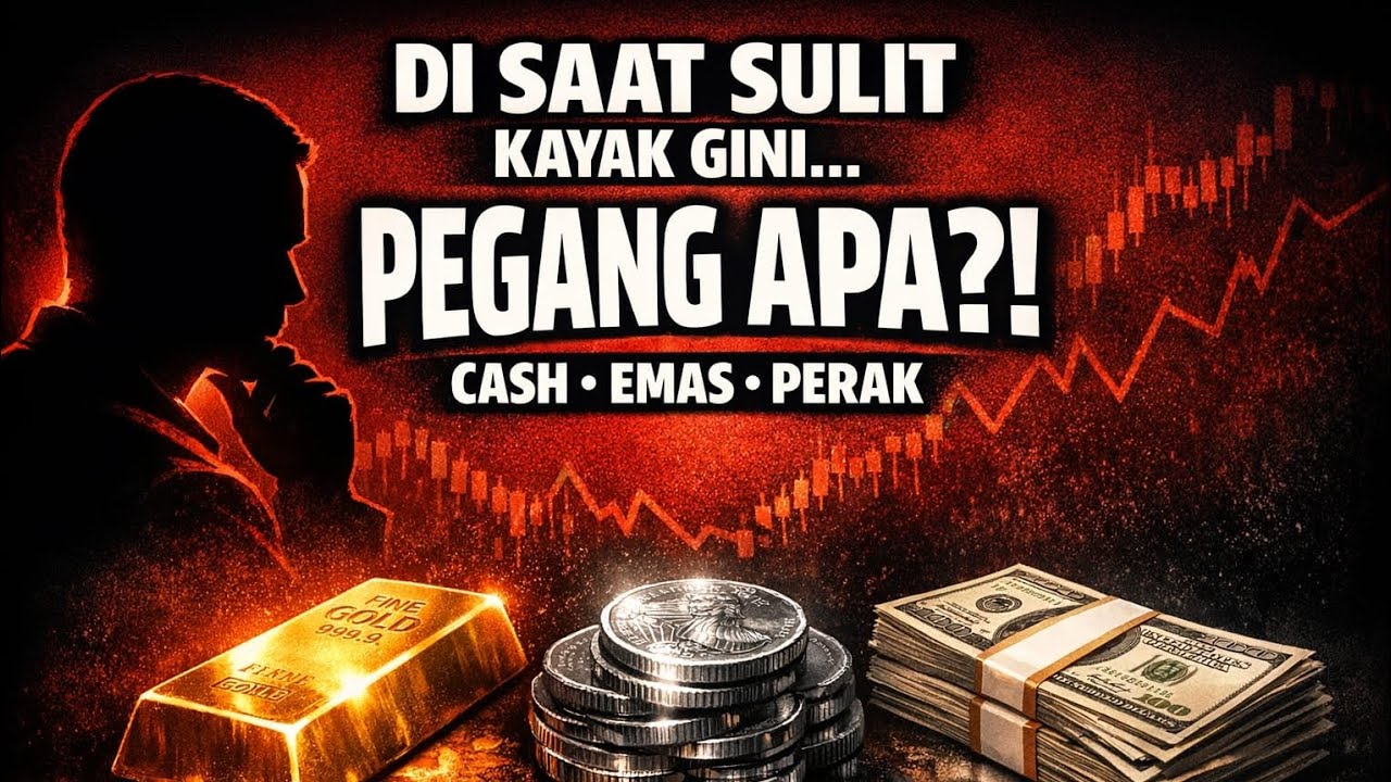 Jangan Salah Pilihl Cash, Emas, atau Perak Saat Ekonomi Sulit?