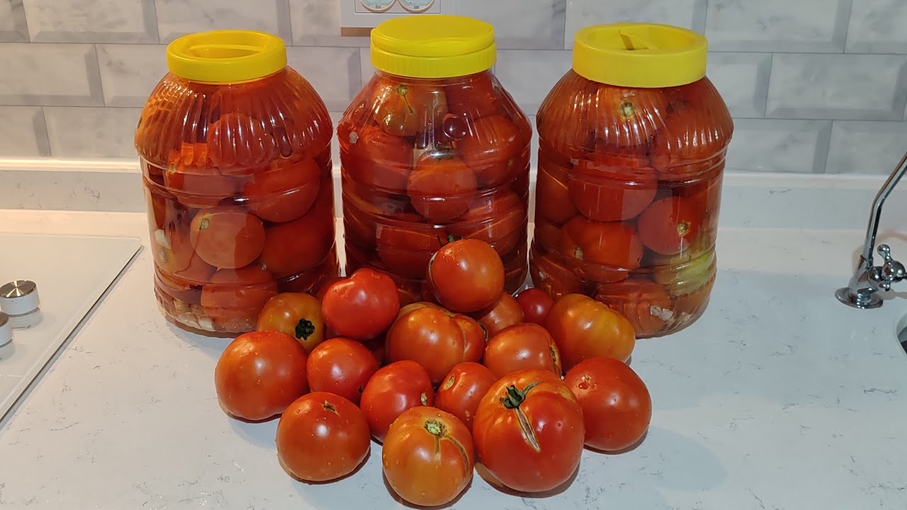 EN LEZZETLİ KIRMIZI DOMATES 🍅 TURŞUSU  NASIL KURULUR? İZLEYİN GÖRÜN!