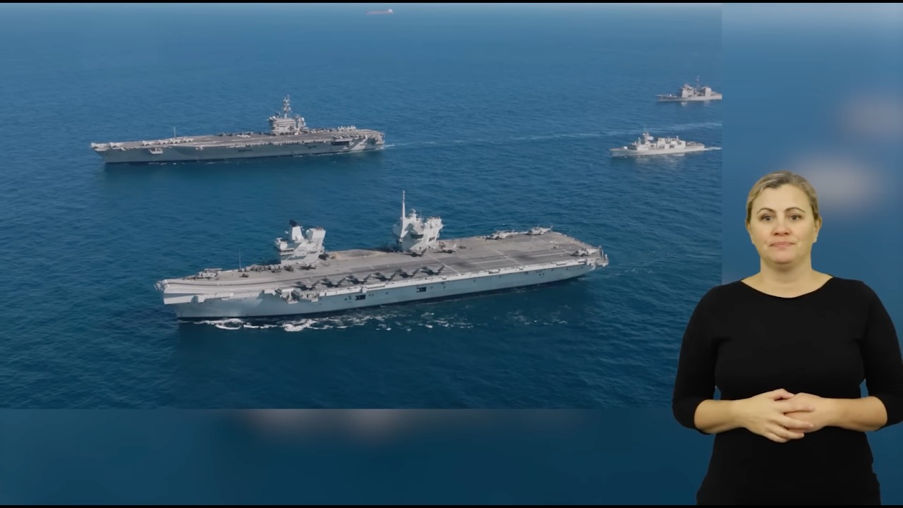 British Sign Language (BSL) - Life on the Royal Navy’s Flagship | HMS Prince of Wales Tour
